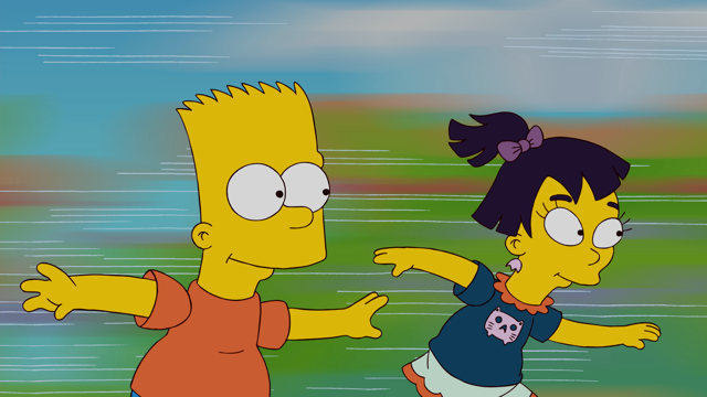 Cena do episódio “Roubando na Primeira Base” de Os Simpsons