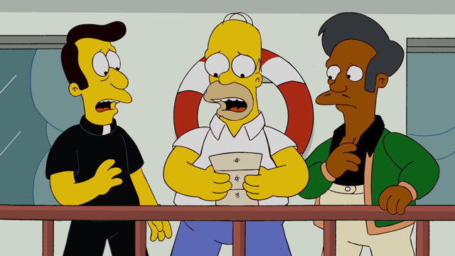 Cena do episódio “Os Blues do Moe” de Os Simpsons