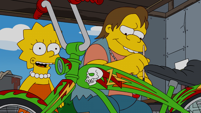 Cena do episódio “A Lisa Caridosa” de Os Simpsons