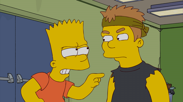 Cena do episódio “Mães que Gostariam de Esquecer” de Os Simpsons
