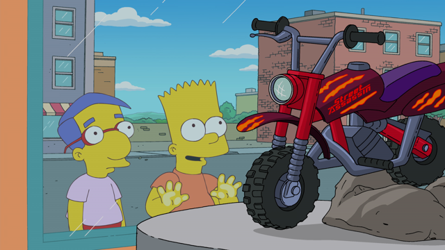 Cena do episódio “Homer o Paizão” de Os Simpsons