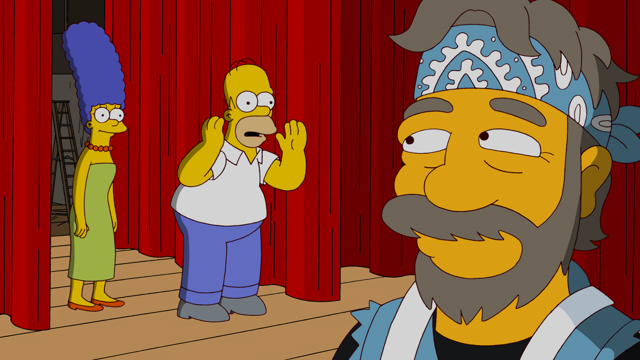 Cena do episódio “Somos um Barato de Verão” de Os Simpsons