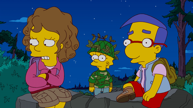Cena do episódio “Homer Mãos de Tesoura” de Os Simpsons