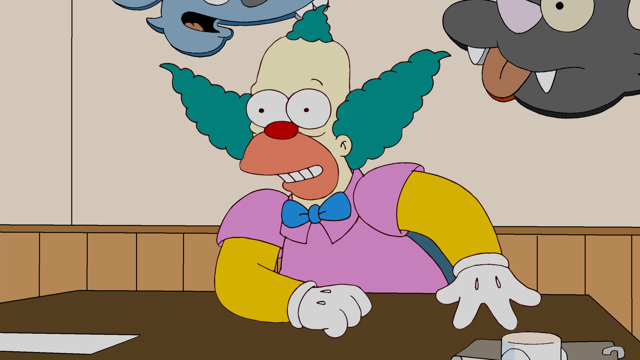 Cena do episódio “A solução dos dez por cento” de Os Simpsons