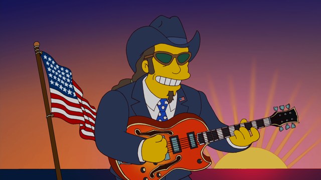 Cena do episódio “Politicamente incapaz, com Homer Simpson” de Os Simpsons