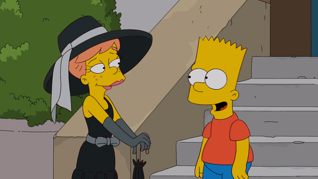 Cena do episódio “Um Rio de Emoções” de Os Simpsons