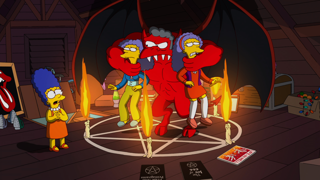 Cena do episódio “A Casa da Árvore dos Horrores XXIII” de Os Simpsons