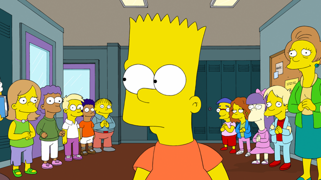 Cena do episódio “Um Teste Antes de Tentar” de Os Simpsons