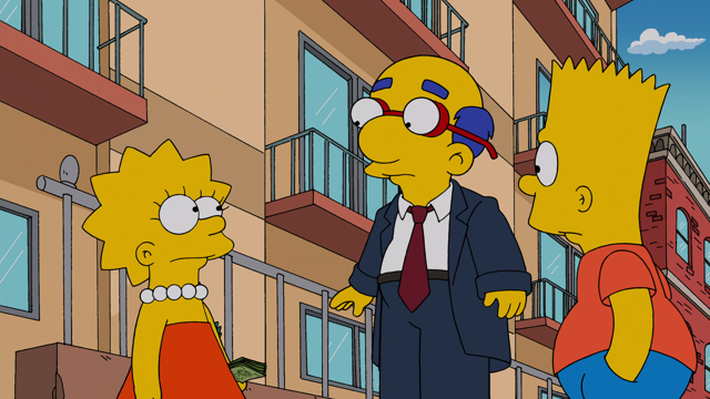 Cena do episódio “Eu Sou Você Amanhã” de Os Simpsons