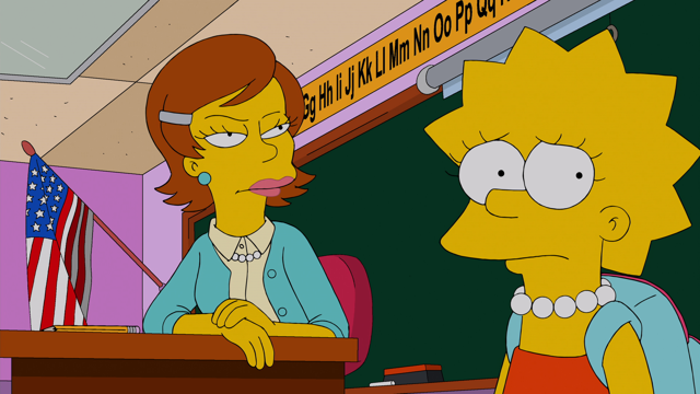 Cena do episódio “Olho por Olho” de Os Simpsons