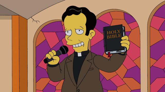 Cena do episódio “Tempo de Violência” de Os Simpsons