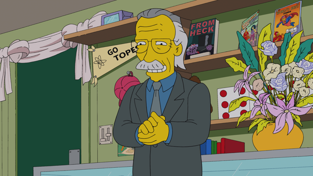 Cena do episódio “O Casamento do Ano” de Os Simpsons