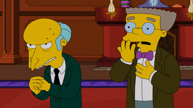 Cena do episódio “A Vida Secreta de Marge” de Os Simpsons