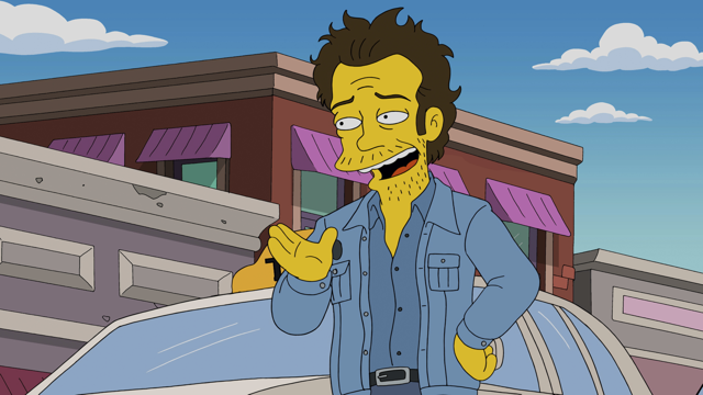 Cena do episódio “Minha Bela Tarifa” de Os Simpsons
