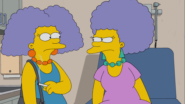 Cena do episódio “Sem Fumar” de Os Simpsons