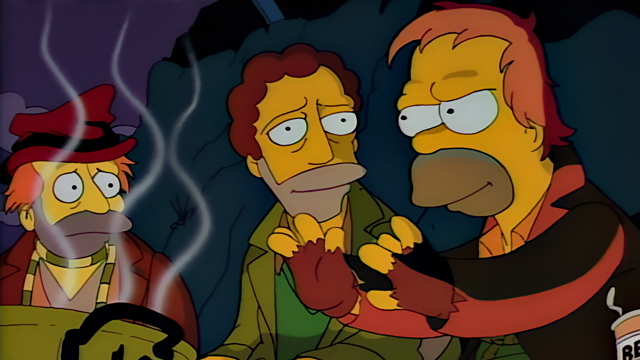 Cena do episódio “Me Dá Um Dinheiro Aí” de Os Simpsons