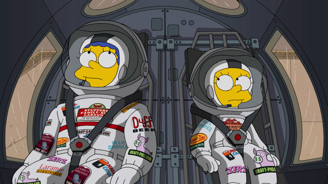 Cena do episódio “As Crônicas de Marge-ana” de Os Simpsons