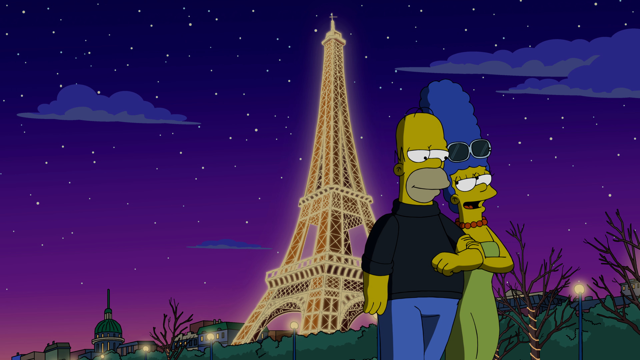 Cena do episódio “Ao Mensageiro, com Amor” de Os Simpsons