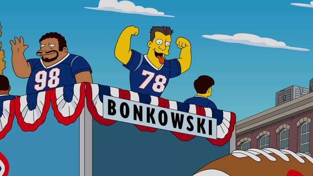 Cena do episódio “A Cidade” de Os Simpsons