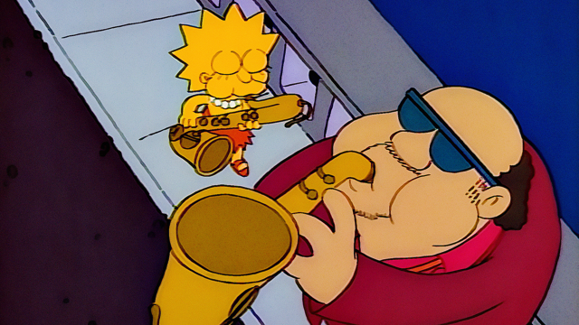 Cena do episódio “A Lisa Tristonha” de Os Simpsons