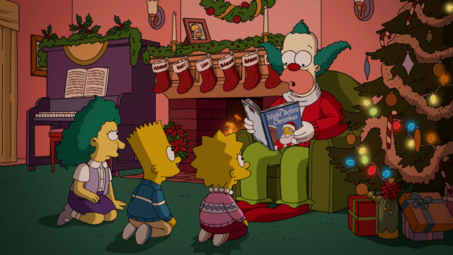 Cena do episódio “O Estranho Mundo de Krust” de Os Simpsons
