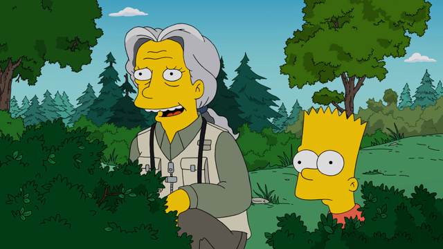 Cena do episódio “Procurando o Sr. Goodbart” de Os Simpsons