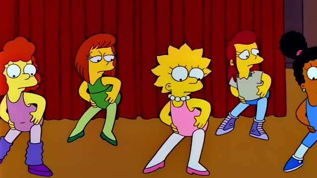 Cena do episódio “Lisa, a Rainha da Beleza” de Os Simpsons