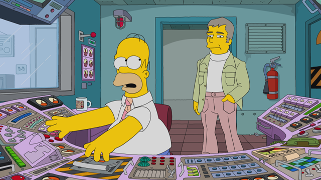 Cena do episódio “Homer e a Obra de Arte” de Os Simpsons