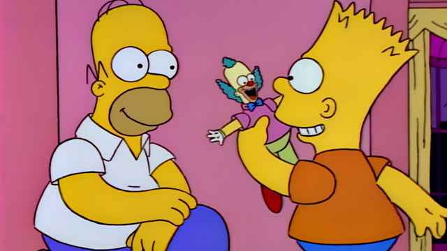 Cena do episódio “Casa na Árvore dos Horrores III” de Os Simpsons