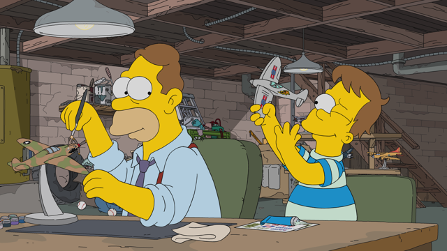 Cena do episódio “Perdão e Arrependimento” de Os Simpsons