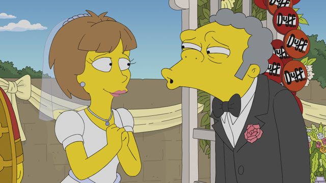 Cena do episódio “Da Rússia com Amor” de Os Simpsons