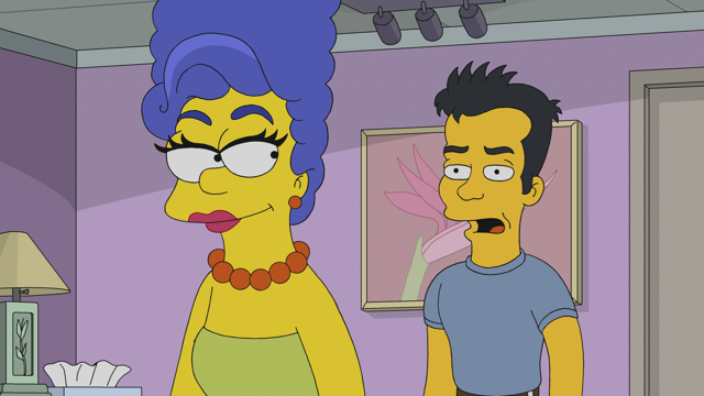 Cena do episódio “Mamãe Trabalhadora” de Os Simpsons