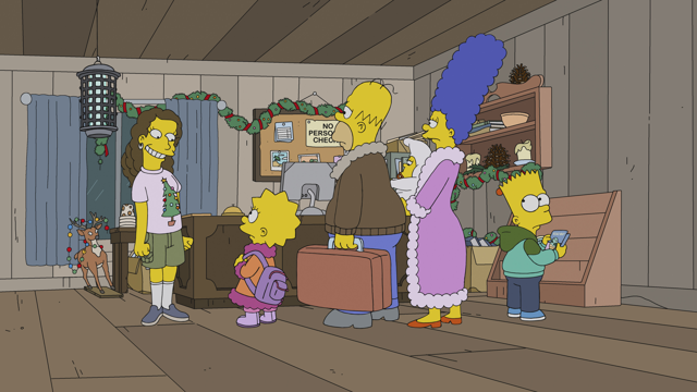 Cena do episódio “Esta É a 30ª Temporada” de Os Simpsons