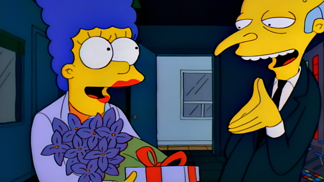 Cena do episódio “Marge Arranja um Emprego” de Os Simpsons