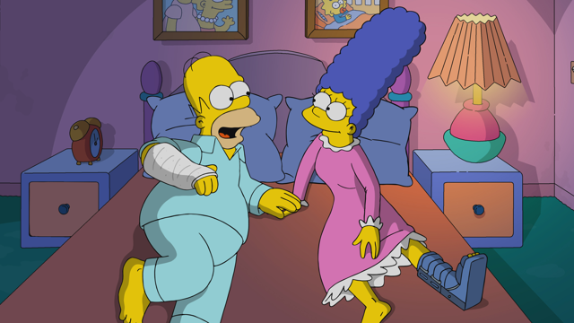 Cena do episódio “Eu Quero Você (Ela É Tão Pesada)” de Os Simpsons