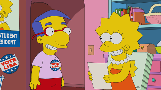 Cena do episódio “Saudação aos Dentes” de Os Simpsons