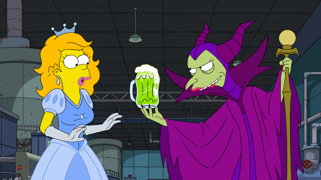 Cena do episódio “A Casa da Árvore dos Horrores XXXI” de Os Simpsons