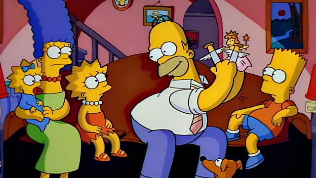Cena do episódio “As Três Safenas de Homer” de Os Simpsons