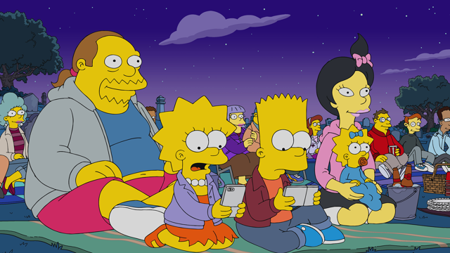 Cena do episódio “Sentimentos Limitados do Pai” de Os Simpsons