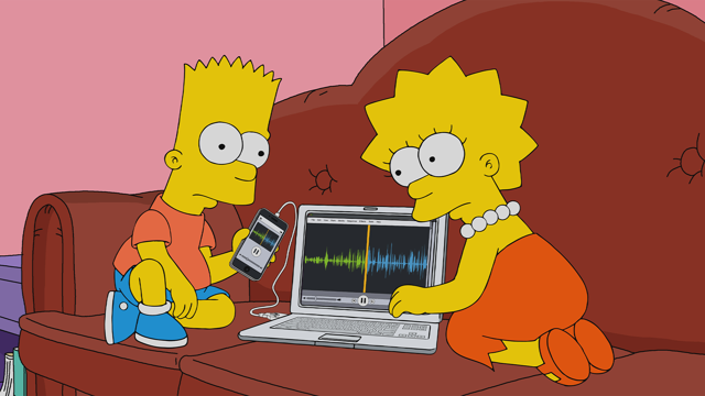 Cena do episódio “Bart Vai Preso” de Os Simpsons