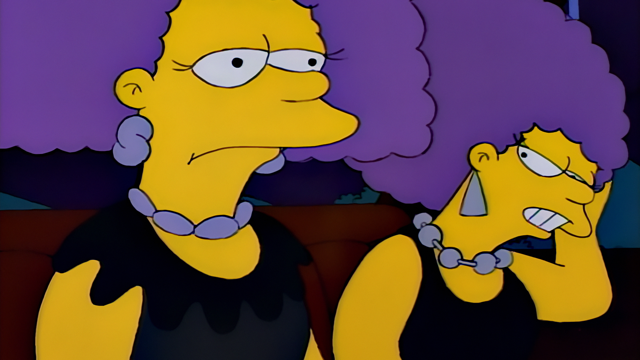 Cena do episódio “A Escolha de Selma” de Os Simpsons