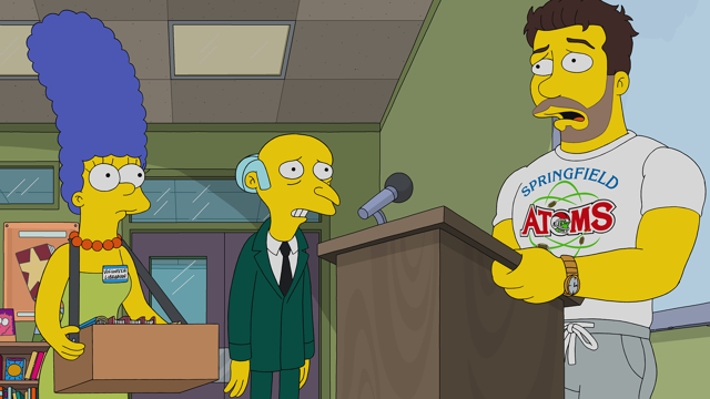 Cena do episódio “A maior Marge” de Os Simpsons