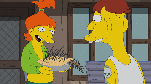 Cena do episódio “Uma Pequena Mentira” de Os Simpsons