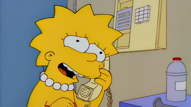 Cena do episódio “Irmão de Ocasião” de Os Simpsons