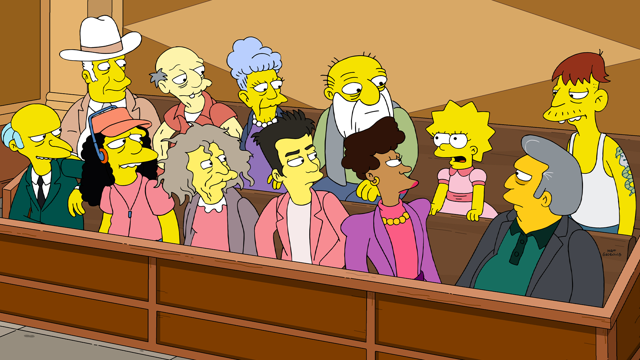 Cena do episódio “Uma Lisa com raiva” de Os Simpsons