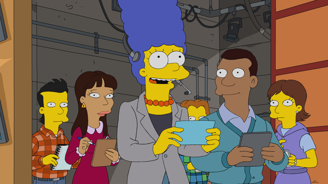 Cena do episódio “O Rei da Gentileza” de Os Simpsons