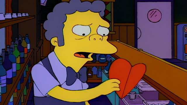 Cena do episódio “Eu Amo a Lisa” de Os Simpsons