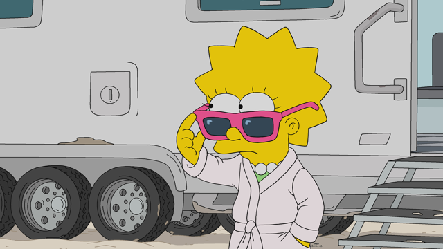 Cena do episódio “Minha Vida é um Vlog” de Os Simpsons