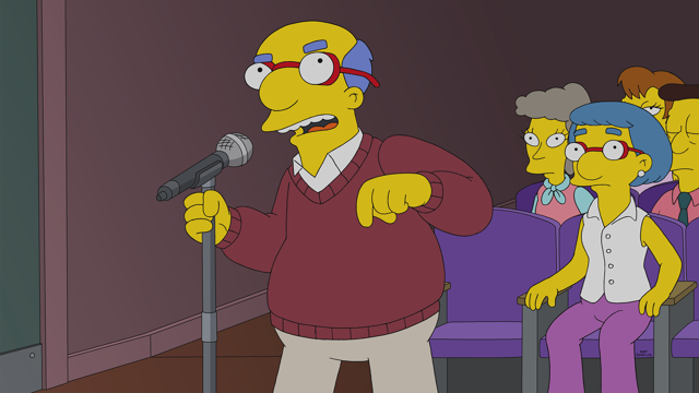 Cena do episódio “Kirk Enfurecido” de Os Simpsons