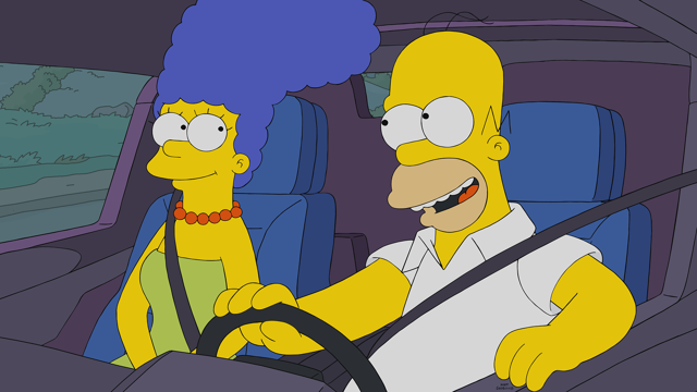 Cena do episódio “Família McMansion” de Os Simpsons